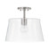 Semi-Flush Mts. Drum Shade by Capital Lighting ( 65 | 246911BN Baker ) 