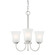 Mini Chandeliers Glass Shade by Designers Fountain ( 43 | D278M-3CH-BN Bronson ) 