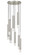 Pendants Multi-port/Cascade by Cal Lighting ( 225 | FX-3723-8P-BS Led Pendant ) 