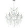 Mid. Chandeliers Candle by CWI Lighting ( 401 | 8311P30C-13 (Clear) Maria Theresa ) 