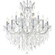 Mid. Chandeliers Candle by CWI Lighting ( 401 | 8311P32C-19 (Clear) Maria Theresa ) 