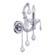Sconces Single Candle by CWI Lighting ( 401 | 8318W5C-1 (Clear) Maria Theresa ) 