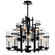 Mid. Chandeliers Glass Up by CWI Lighting ( 401 | 9827P30-12-101-A Sierra ) 