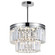 Mini Chandeliers Glass Shade by CWI Lighting ( 401 | 9969P8-5-601 Weiss ) 