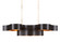 Linear/Island 4 Light + by Currey and Company ( 142 | 9000-0853 Grand Lotus Collection ) 