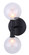 Sconces Double Glass by Canarm ( 387 | IWF346B02BK9 Healey ) 