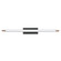 Bathroom Fixtures Cylindrical / Linear by ET2 ( 86 | E24938-WNBK Joist ) 