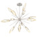Mid. Chandeliers Starburst by Hammerton Studio ( 404 | CHB0050-0B-BS-CA-001-L1 Rock Crystal ) 