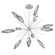 Mid. Chandeliers Starburst by Hammerton Studio ( 404 | CHB0050-0B-BS-CS-001-L1 Rock Crystal ) 