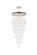 Mid. Chandeliers Multi-Port/Cascade by Elegant Lighting ( 173 | V2006G28C/RC Galaxy ) 