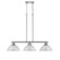 Linear/Island 3 Light Bar by Golden ( 62 | 3602-3LP CH-WH Duncan ) 