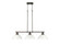 Linear/Island 3 Light Bar by Golden ( 62 | 3602-3LP RBZ-WH Duncan ) 