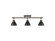 Semi-Flush Mts. Directional by Golden ( 62 | 3602-3SF RBZ-BLK Duncan ) 