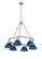 Mid. Chandeliers Metal Shade by Golden ( 62 | 3306-6 PW-NVY Orwell ) 