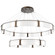 Large Chandeliers Ring/Halo by Hammerton Studio ( 404 | CHB0042-2D-FB-CG-CA1-L1 Parallel ) 