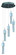 Pendants Multi-port/Cascade by ET2 ( 86 | E22765-89PC Fizz III ) 