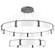 Large Chandeliers Ring/Halo by Hammerton Studio ( 404 | CHB0042-2D-GP-CG-CA1-L1 Parallel ) 