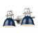 Bathroom Fixtures Two Lights by Golden ( 62 | 3602-BA2 PW-NVY Duncan ) 