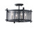 Semi-Flush Mts. Cage by Generation Lighting ( 1 | SF292AF/BS Ethan ) 
