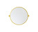Mirrors Oval/Round by Elegant Lighting ( 173 | MR6B24GD Everly ) 
