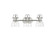 Bathroom Fixtures Three Lights by Golden ( 62 | 3602-BA3 PW-CLR Duncan ) 