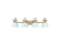 Bathroom Fixtures Four Lights by Golden ( 62 | 3602-BA4 AB-SF Duncan ) 