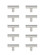 Specialty Items Cabinet Hardware by Elegant Lighting ( 173 | PL400-1-NK-10PK Quinn ) 