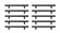 Specialty Items Cabinet Hardware by Elegant Lighting ( 173 | PL400-5-MB-10PK Quinn ) 