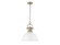 Pendants Metal Shade by Golden ( 62 | 3602-L AB-WHT Duncan ) 