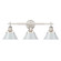Bathroom Fixtures Three Lights by Golden ( 62 | 3306-BA3 PW-DB Orwell ) 