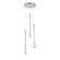 Mini Pendants 3 Light Cluster by ET2 ( 86 | E24213-122SN Stillo ) 