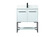 Plumbing Bath Chests/Vanities by Elegant Lighting ( 173 | VF42530MWH-BS Sloane ) 