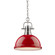 Pendants Metal Shade by Golden ( 62 | 3602-L PW-RD Duncan ) 