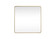 Mirrors Rectangle/Square by Elegant Lighting ( 173 | MR804848BR Evermore ) 