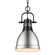 Mini Pendants Metal Shade by Golden ( 62 | 3602-S BLK-PW Duncan ) 