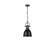 Mini Pendants Metal Shade by Golden ( 62 | 3602-S RBZ-BLK Duncan ) 