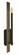 Sconces Single Candle by Framburg ( 8 | 5678 MBLACK/BN Sconces ) 