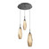 Mini Pendants 3 Light Cluster by Hammerton Studio ( 404 | CHB0049-03-MB-RB-C01-L1 Aalto ) 