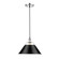 Pendants Metal Shade by Golden ( 62 | 3306-L CH-BLK Orwell ) 