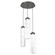 Mini Pendants 3 Light Cluster by Hammerton Studio ( 404 | CHB0056-03-GP-LC-C01-L3 Ledgestone ) 