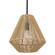 Pendants Fabric Shade by Golden ( 62 | 6937-M BLK-NR Valentina ) 