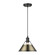 Pendants Metal Shade by Golden ( 62 | 3306-M BLK-AB Orwell ) 
