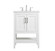 Plumbing Bath Chests/Vanities by Elegant Lighting ( 173 | VF16024WH Aubrey ) 