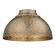 Flush Mounts Metal Shade by Golden ( 62 | 6950-FM MBS Shepard ) 