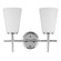 Bathroom Fixtures Two Lights by Generation Lighting ( 1 | 4440402-05 Driscoll ) 