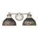 Bathroom Fixtures Two Lights by Golden ( 62 | 0865-BA2 AGV-ABI Kinsley ) 