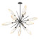 Large Chandeliers Starburst by Hammerton Studio ( 404 | CHB0050-0A-GP-CA-001-L3 Rock Crystal ) 