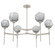 Mid. Chandeliers Glass Up by Hammerton Studio ( 404 | CHB0039-39-BS-S-001-L1 Gem ) 