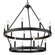 Large Chandeliers Candle by Golden ( 62 | 1017-96 BLK Alastair ) 