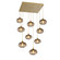 Pendants Multi-port/Cascade by Hammerton Studio ( 404 | CHB0036-09-GB-OB-C01-E2 Coppa ) 